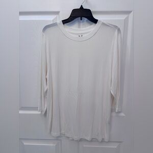 Magaschoni Off-White Long Sleeve Top
